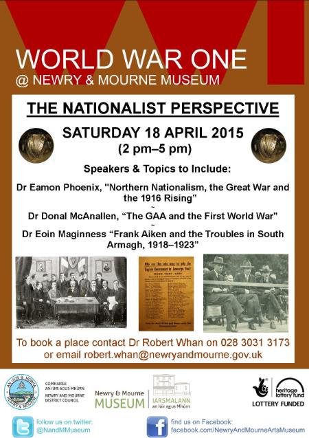 2015-04-18 # WW1 @ Newry - The Nationalist Perspective