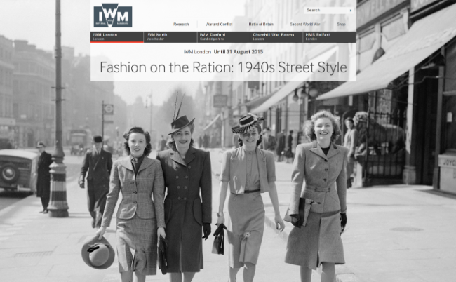 2015-08-31 # Fashion on the Ration: 1940s Street Style