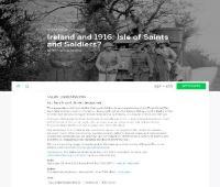 2016-06-18 # LL # Ireland and 1916: Isle of Saints and Soldiers ?