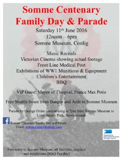 2016-06-11 # Somme Centenary Family Fun Day