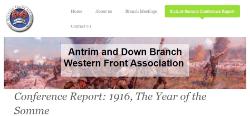 2016-10-11 # Antrim and Down Branch Western Front