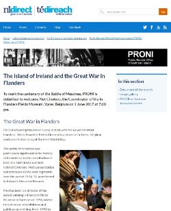 23/03/2016 # The Island of Ireland and the Great War in Flanders