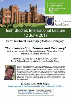 12-06-2017 # Irish Studies international lecture