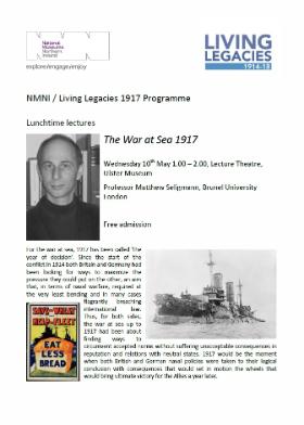 15/05/2017 # The War at Sea 1917