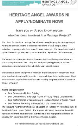 2017-07-26 # Heritage Angel Awards