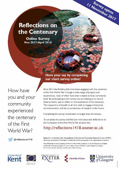 2018-01-09 # Reflections on the Centenary